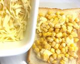 コーンバターピザトースト★おやつトースト作り方15写真