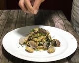 磯香るアサリの海苔クリームパスタ♪ૢ作り方17写真