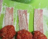 【作り置き】ベーコン巻きハンバーグ作り方2写真