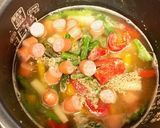 炊飯器で♡簡単美味しいピラフ♡作り方2写真