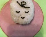 キャラ弁＊おくるみの中の赤ちゃん作り方2写真