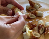 簡単♪チーズ入りちくわの照りマヨ炒め作り方1写真