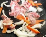 ゆかりのイブクロ 焼きうどん作り方2写真