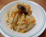 ニンジンの炊き込みご飯作り方3写真
