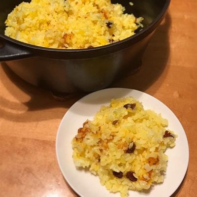 レーズン入り☆サフランライス by アイコ15 【クックパッド】 簡単