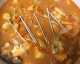 海老と野菜のアーモンドミルクトマトカレー作り方9写真