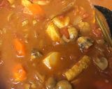 海老と野菜のアーモンドミルクトマトカレー作り方11写真