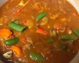 海老と野菜のアーモンドミルクトマトカレー作り方13写真