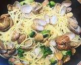 アサリたっぷりボンゴレパスタ作り方2写真