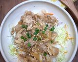バタポン豚丼★豚バラ肉でバターポン酢簡単作り方9写真
