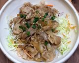 バタポン豚丼★豚バラ肉でバターポン酢簡単作り方12写真