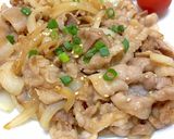 豚バラ肉と玉ねぎのバターポン酢炒め★簡単作り方8写真