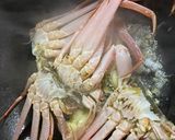 ズワイガニのトマトソースパスタ作り方4写真