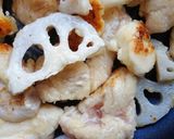 塩麹鶏むね肉とレンコンの甘辛炒め作り方4写真
