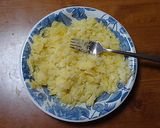レンジde簡単チーズinマッシュポテトღ作り方5写真