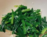 【冷奴 アレンジ】豆腐とニラのポン酢和え作り方4写真