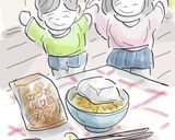 玉子ごはんにプルプル充てん豆腐載せ作り方1写真