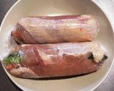 鶏胸肉で野菜チキンロール照り焼き作り方3写真