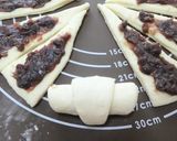 HB生地＆簡単成形★粒あん巻きロールパン作り方10写真