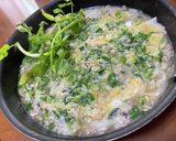 「低糖質ダイエット」クレソンマンナン雑炊作り方3写真