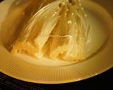 レンチンエノキの長芋とろろポン酢がけ作り方3写真