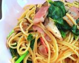 白だしで和風パスタ作り方3写真
