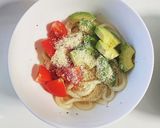 平日ランチに!簡単&さっぱりトマトうどん作り方5写真