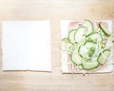 ベーコンと野菜のオーロラソースサンド作り方5写真