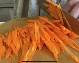 水菜と春にんじんの和風サラダ作り方2写真