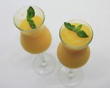材料二つだけ！マンゴージェラート作り方4写真