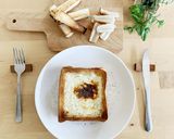 超簡単！とろーりチーズフォンデュトースト作り方15写真