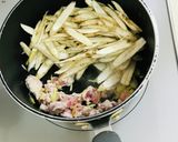 肉味噌ごぼう作り方4写真