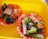 弁当冷凍作りおき☆小松菜と竹輪のごま和え作り方6写真