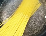 たらの芽とアサリのパスタ作り方12写真