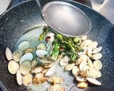 たらの芽とアサリのパスタ作り方13写真