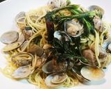 たらの芽とアサリのパスタ作り方15写真