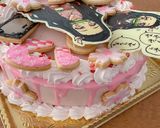 鬼滅＊苺レアチーズケーキ＊キャラケーキ作り方9写真