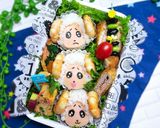 簡単☆ ちゃちゃまる おにぎり弁当作り方6写真