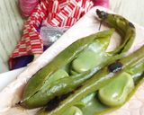 リカちゃん♡わたトロ♡焼きそら豆ꕤ*｡ﾟ作り方8写真