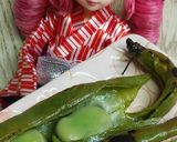 リカちゃん♡わたトロ♡焼きそら豆ꕤ*｡ﾟ作り方11写真