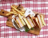 チーズ入りカツサンド作り方15写真
