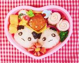 パンダ弁当 デコ弁 キャラ弁作り方2写真