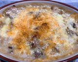 旨味爆発☆鶏肉と舞茸のマカロニグラタン作り方9写真