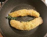 揚げ油不要!手軽にササミの梅しそフライ♪作り方4写真