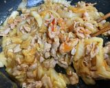 ☆豚こまでカレー春巻き♪作り方5写真