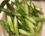 簡単レンジでアスパラの甘味噌和え作り方1写真