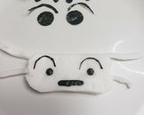 マスクなクレヨンしんちゃん♡キャラ弁作り方3写真