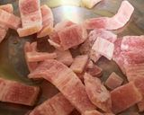 ５分でできる！青梗菜とベーコンの炒め煮作り方1写真