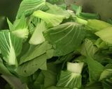 ５分でできる！青梗菜とベーコンの炒め煮作り方2写真