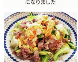 春キャベツと豚肉と卵の中華マヨネーズ炒め作り方7写真